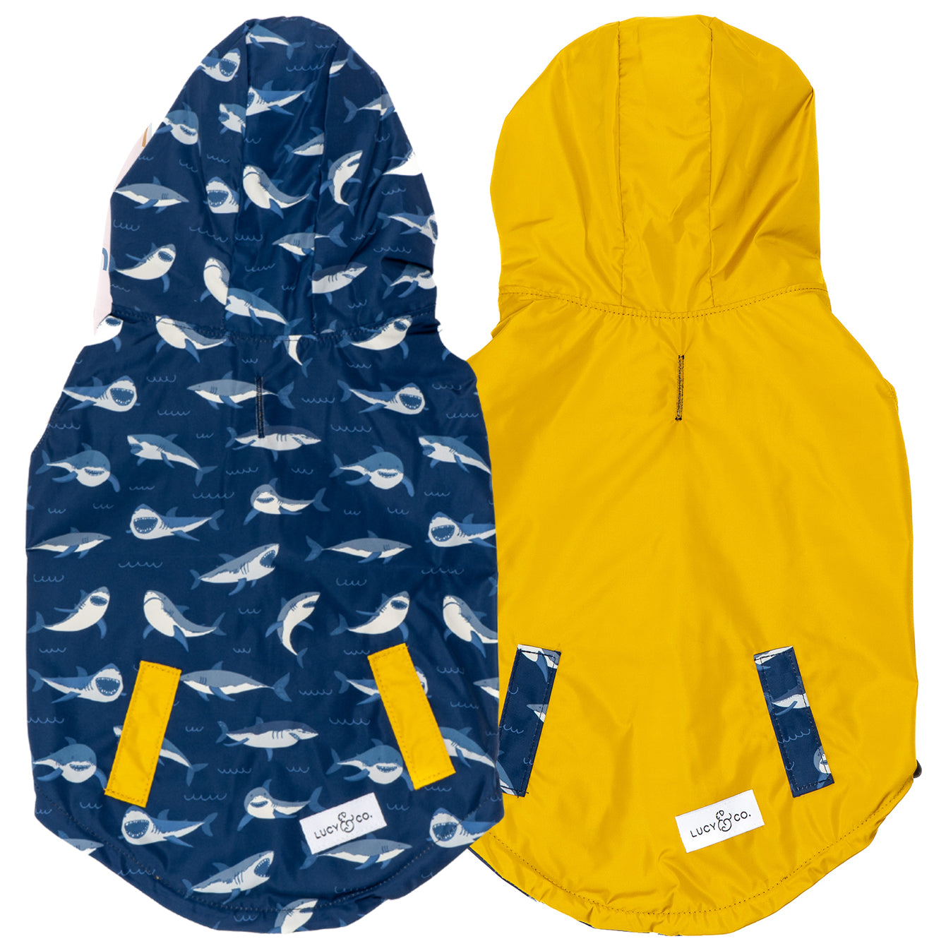 The Shark Attack Reversible Raincoat