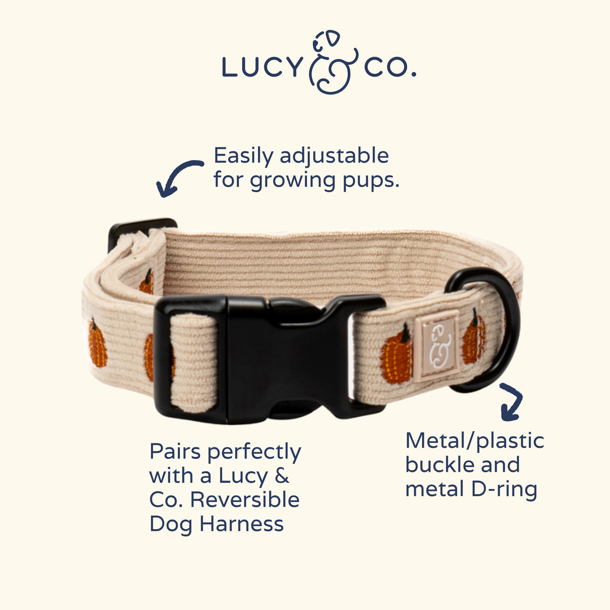 Oh My Gourd Corduroy Collar
