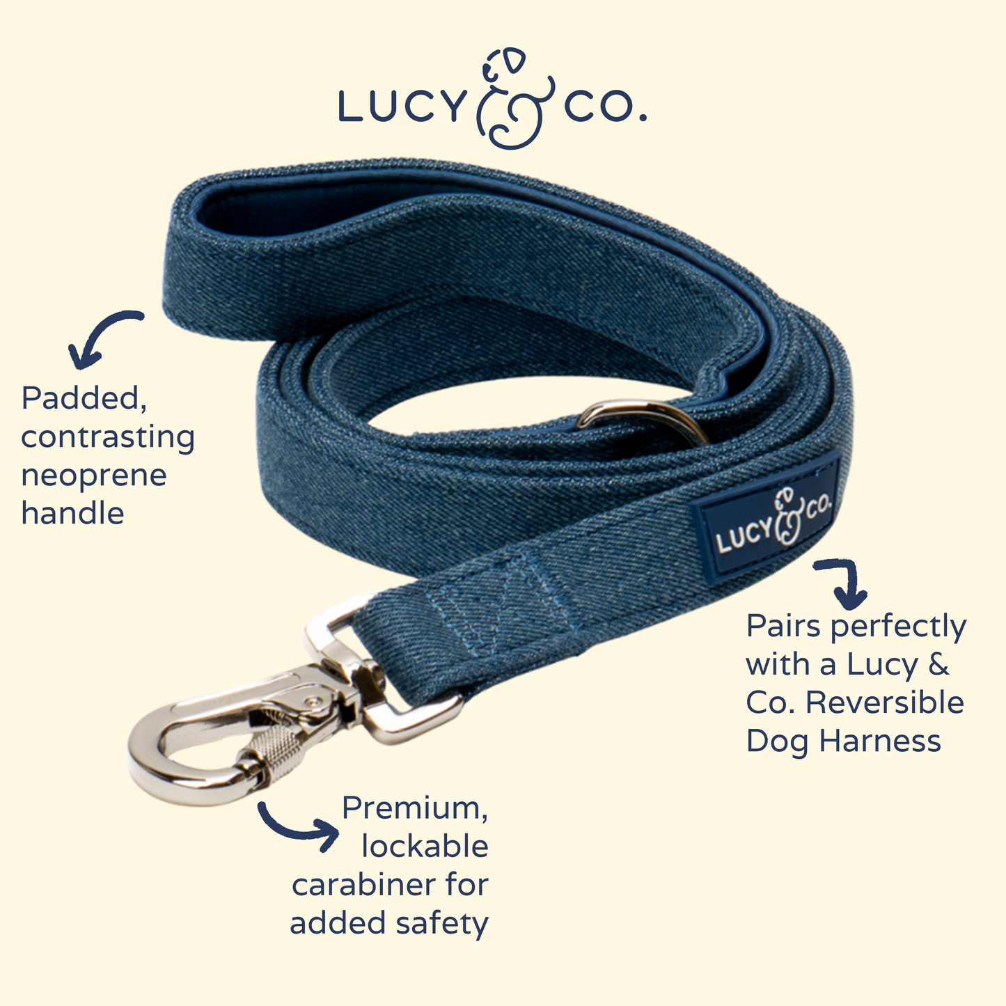 Blue Jeans Leash