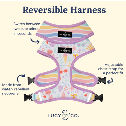 Life's a Beach Reversible Harness