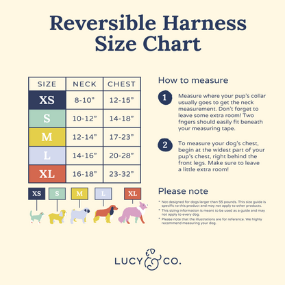 Life's a Beach Reversible Harness