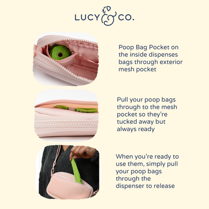 Rosewater Crossbody Treat Bag
