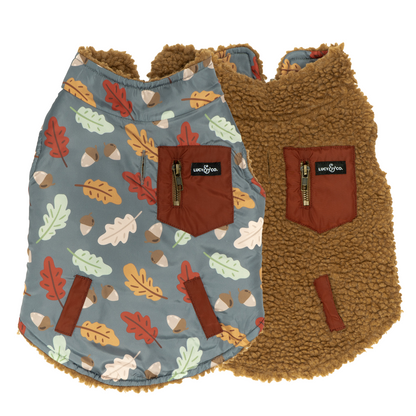 Unbeleafable Reversible Teddy Vest