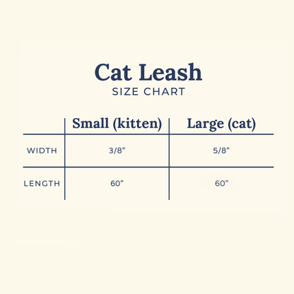 Lucy & Co. x Parks Project Geyser Cat Leash