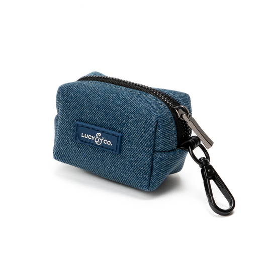 Blue Jeans Poop Bag Holder
