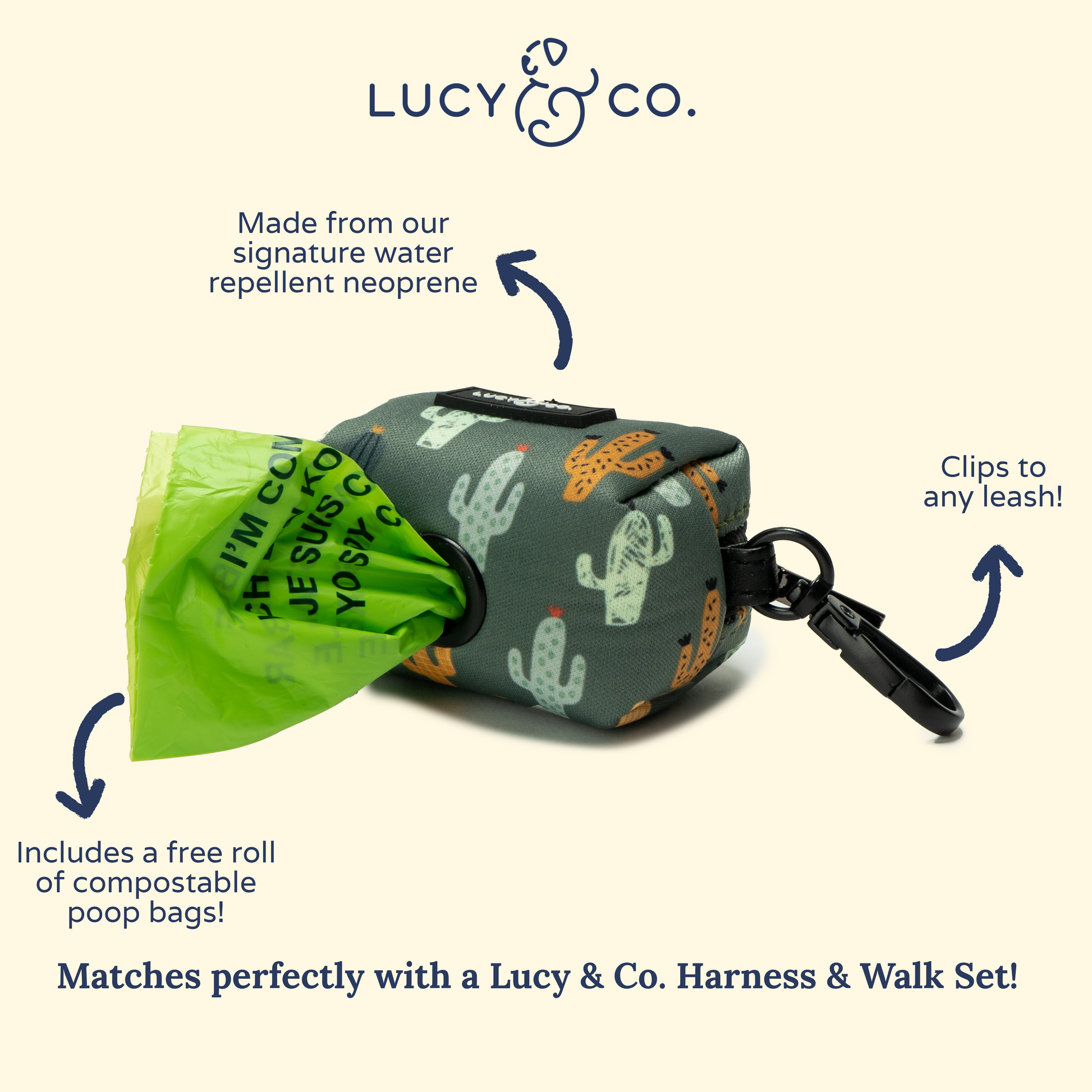 Looking Sharp Poop Bag Holder – Lucy - Main Image