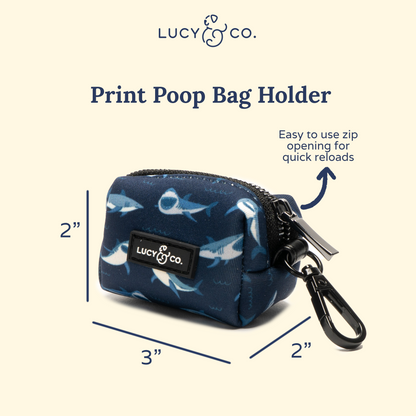 Shark Attack Poop Bag Holder