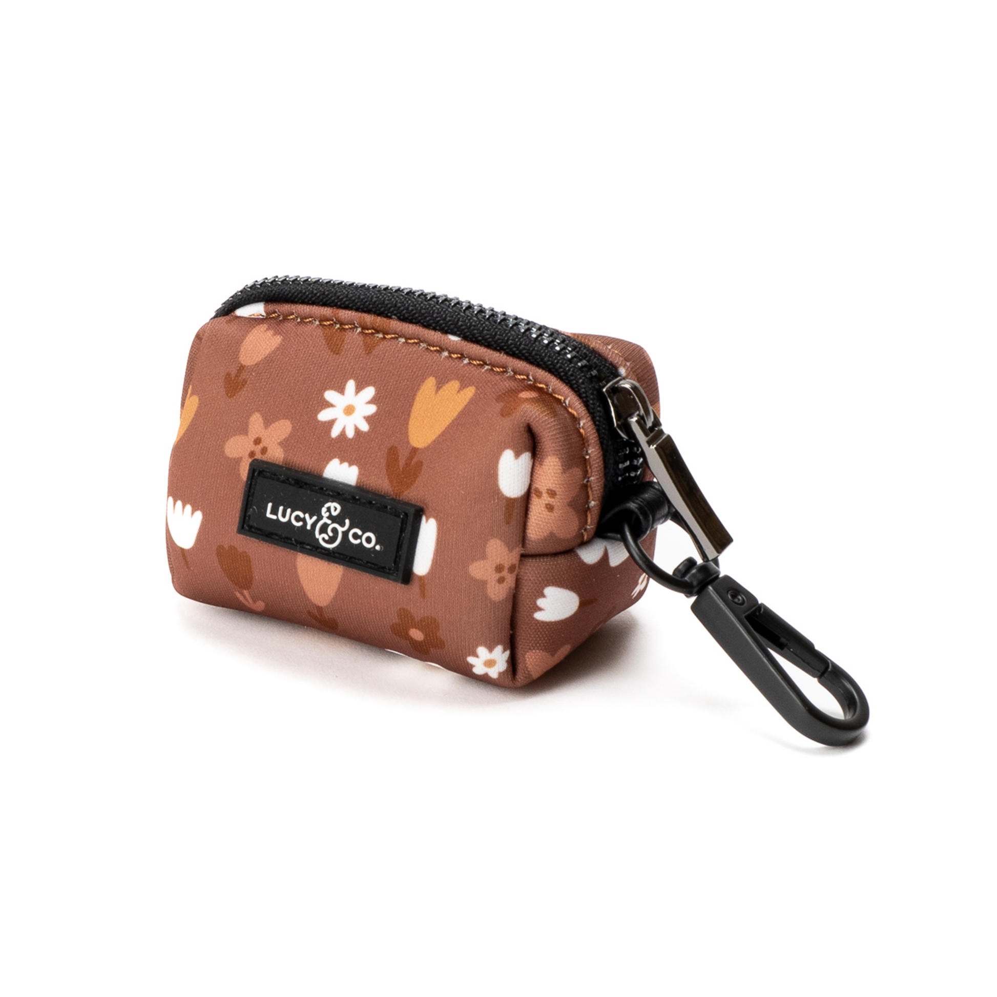 The Chocolate Meadows Fall Dog Poop Bag Holder | Lucy & Co. The Chocolate Meadows Fall Dog Poop Bag Holder | Lucy & Co.