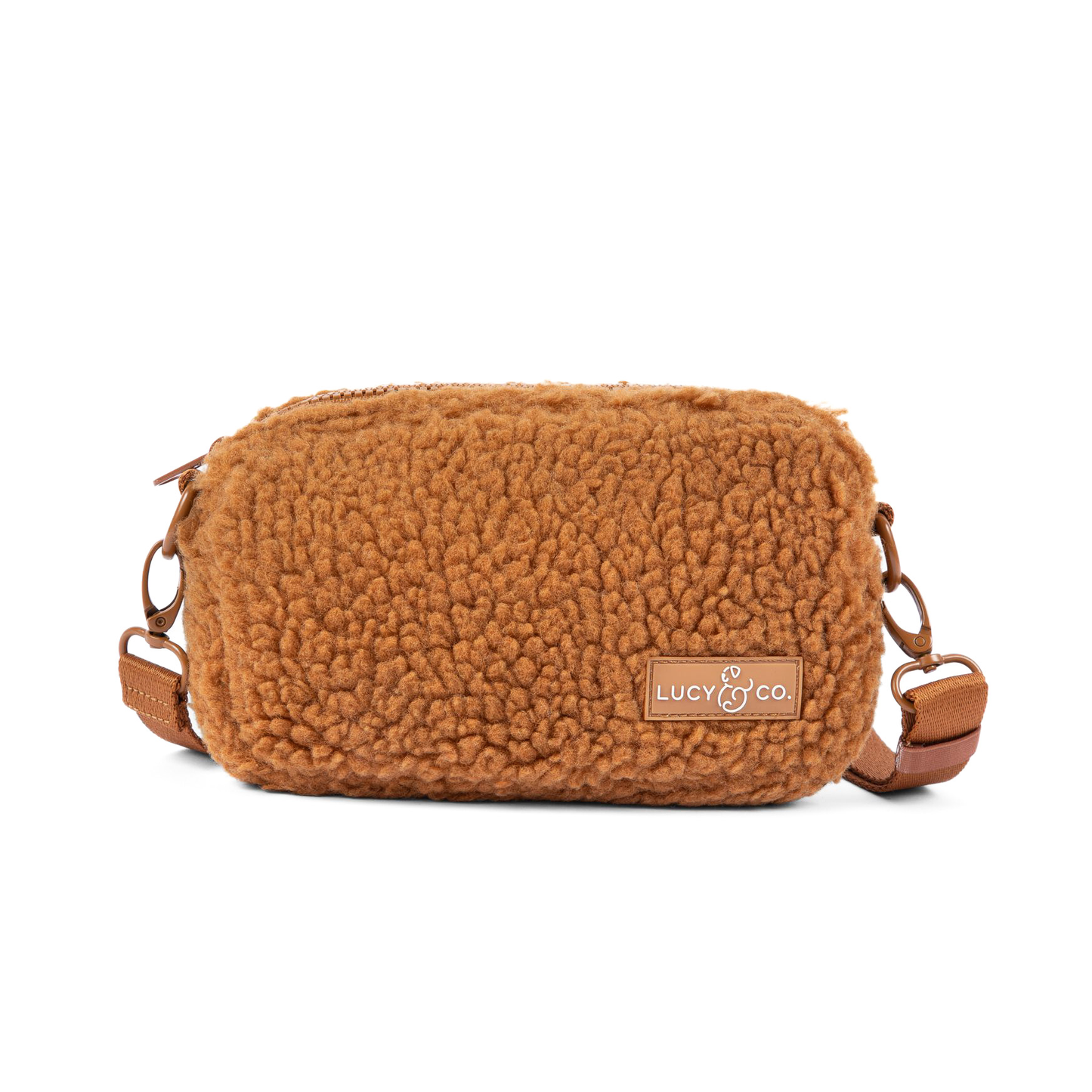 The Cinnamon Teddy Crossbody Bag