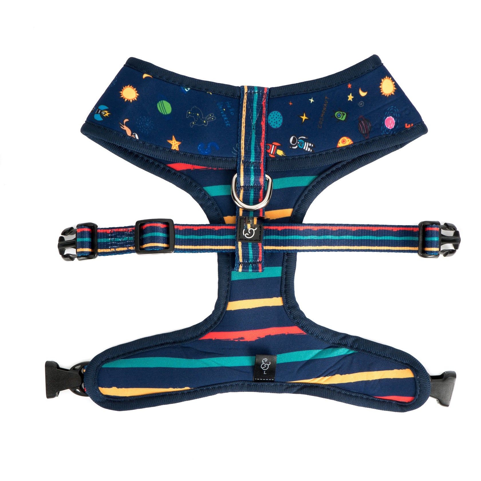 Shop The Best Dog Harness The Space Doodle Reversible Harness X