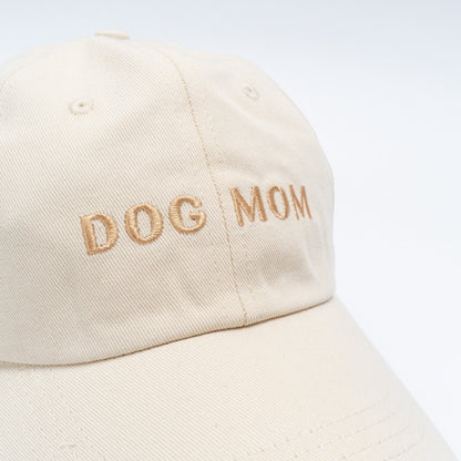 Neutral and stylish dog mom hat by Lucy & Co.