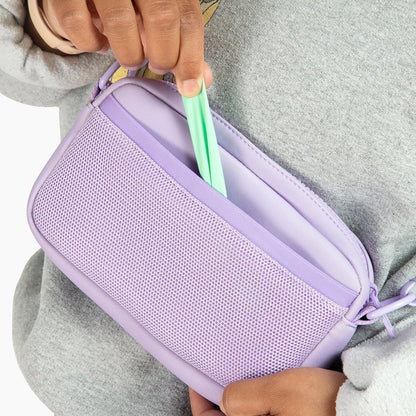 Lilac Crossbody Treat Bag