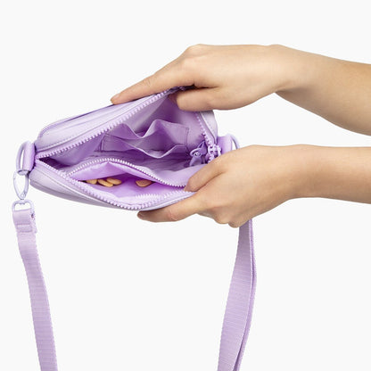Lilac Crossbody Treat Bag
